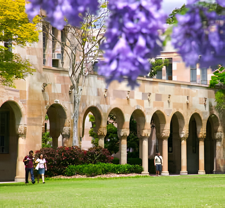 View from Great Court of QT Lab offices